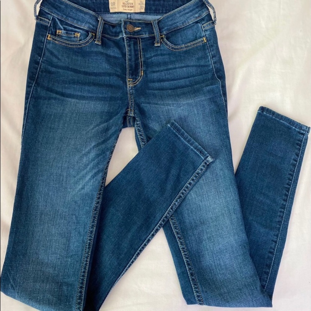 Hollister blue jeans